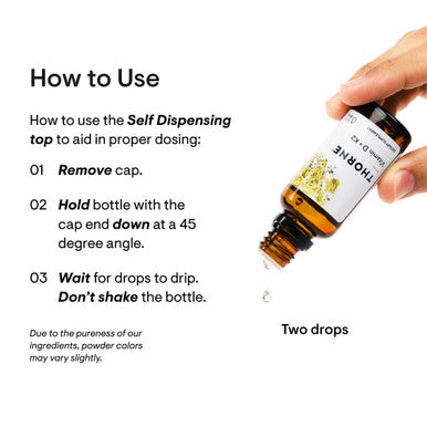 Thorne Vitamin D + K2 Liquid 1200 Drops