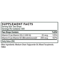 Thorne Vitamin D + K2 Liquid 1200 Drops