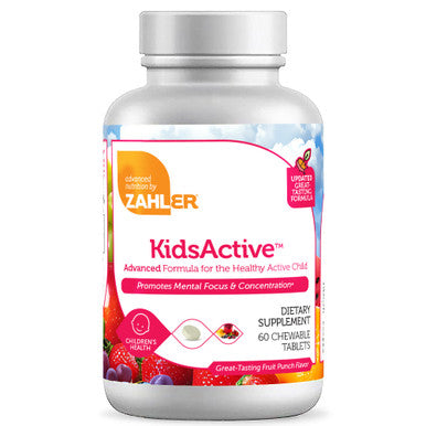 Zahler's Kidsactive Tablets Childrens Health 60 Tablets