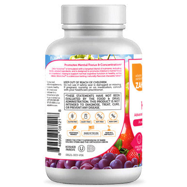 Zahler's Kidsactive Tablets Childrens Health 60 Tablets