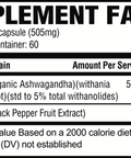 Ashwagandha 60Caps