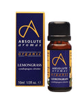 Absolute Aromas Organic Lemongrass - 10ml