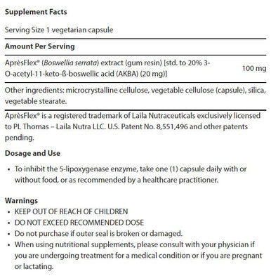 Life Extension 5-LOX Inhibitor with ApresFlex 60 Vegetarian Capsules