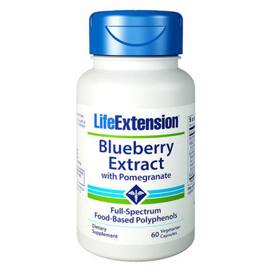 Life Extension Blueberry Extract With Pomegranate 60 Vegecaps