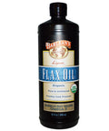 Barlean's Organic Lignan Omega 3 Flaxseed Oil Liquid Supplement for Men and Women Cold Press Flax Seeds 7230mg ALA Fatty Acid Vegan and Gluten Free 32 oz