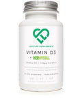 Love Life Supplements Vitamin D3 + K2 (K2VITAL) - 60 capsules