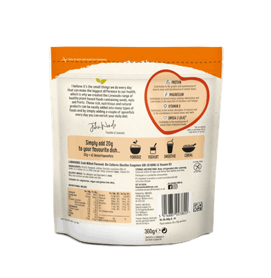 Linwoods Milled Flaxseed with Bio-Cultures & Vitamin D 360g