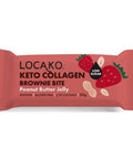 Locako Keto Collagen Brownie Bite Peanut Butter Jelly 15x30g