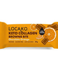 Locako Keto Collagen Brownie Bite Chocolate Orange 15x30g