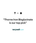 Thorne Iron Bisglycinate 60 Capsules