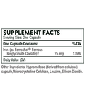Thorne Iron Bisglycinate 60 Capsules