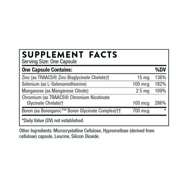 Thorne Trace Minerals 90 Capsules