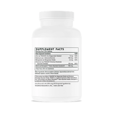 Thorne Trace Minerals 90 Capsules