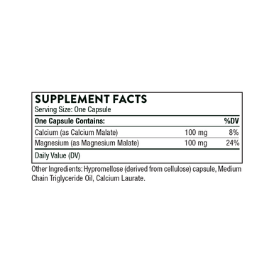 Thorne Calcium-Magnesium Malate 240 Capsules