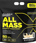 Allmax Nutrition Allmass: Advanced Muscle Gainer 5 Lbs Vanilla
