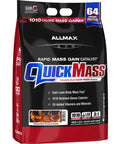 Allmax Nutrition Quickmass: Mass Gainer 10 Lbs Chocolate Peanut Butter