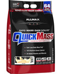 Allmax Nutrition Quickmass: Mass Gainer 10 Lbs Vanilla