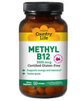 Country Life Methyl Superior B-12 3000 Mcg 50 Lozenges