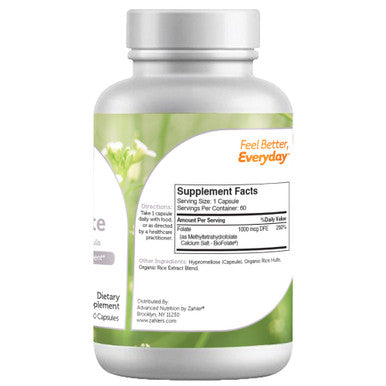 Zahler's Methylfolate General Health 60 Capsules