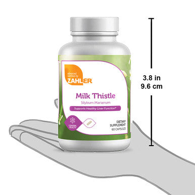 Zahler's Milk Thistle General Health 60 Capsules