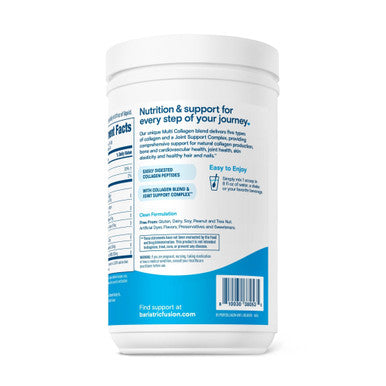 Bariatric Fusion Multi Collagen Protein Powder - Unflavored 339 Grams