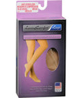 Loving Comfort Legs Thigh High Stockings Moderate Compression Beige Small 1 Each By Scott Specialties