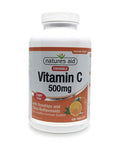 Natures Aid Vitamin C 500mg Chewable Sugar Free 100 Tablets