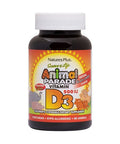 Natures Plus Animal Parade Vitamin D3 500 IU Chewable 90's