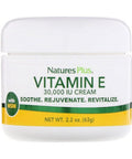 Natures Plus Vitamin E Cream 2.2 oz 30000 IU