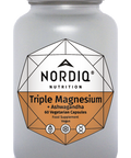 Nordiq Nutrition Triple Magnesium + Ashwagandha 60's