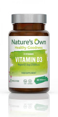 Nature's Own Vitamin D3 Vegan 60's