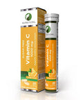 Nutritionl Vitamin C 1000 mg Orange Flavour Effervescent 20 Tablets