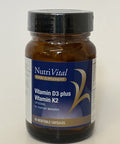 Nutrivital Vitamin D3 Plus Vitamin K2 + Magnesium 30's