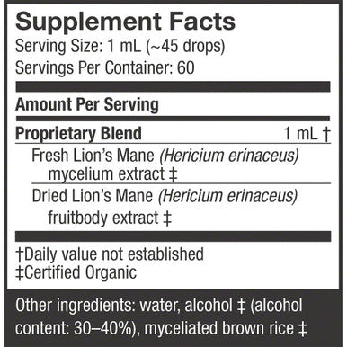 Host Defense Lion's Mane Extract 2oz