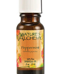 Pure Essential Oil Peppermint 0.5 Oz By Natures Alchemy