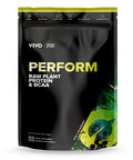 Vivo Life PERFORM Raw Plant Protein Powder & BCAA Acai & Blueberry - 988g