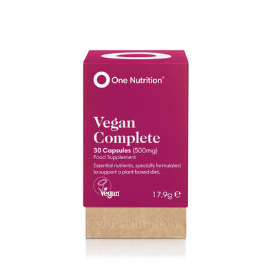 One Nutrition Vegan Complete 500Mg 30'S