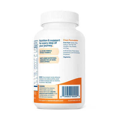 Bariatric Fusion Orange Cream Complete Chewable Multivitamin 120 Tablets