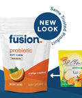 Bariatric Fusion Orange Tropical Probiotic Soft Chew 60 Soft Chews
