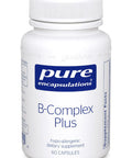 Pure Encapsulations B Complex Plus 60 V Capsules