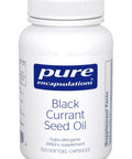 Pure Encapsulations, Black Currant Seed Oil, 500 mg, 100 gels