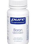 Pure Encapsulations, Boron, 2 mg, 60 vcaps