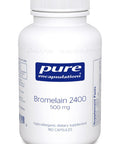 Pure Encapsulations, Bromelain 2400, 500 mg, 180 vcaps