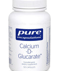 Pure Encapsulations Calcium d Glucarate 500 mg 120 vcaps