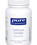 Pure Encapsulations, CarbCrave Complex, 90 vcaps