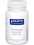 Pure Encapsulations, Chromium, picolinate 500 mcg, 180 vcaps