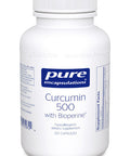 Pure Encapsulations, Curcumin 500 with Bioperine, 120 vcaps