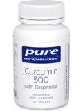 Pure Encapsulations, Curcumin 500 with Bioperine, 60 vcaps