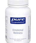 Pure Encapsulations, Emotional Wellness, 60 vcaps