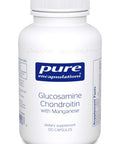 Pure Encapsulations, Glucosamine Chondroitin, w/Manga, 120vcaps